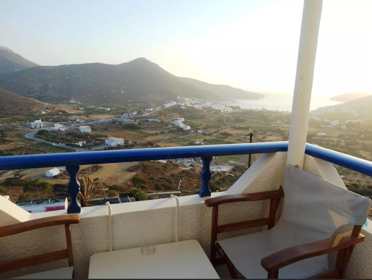 Aparthotel Castelopetra Katápola Esterno foto