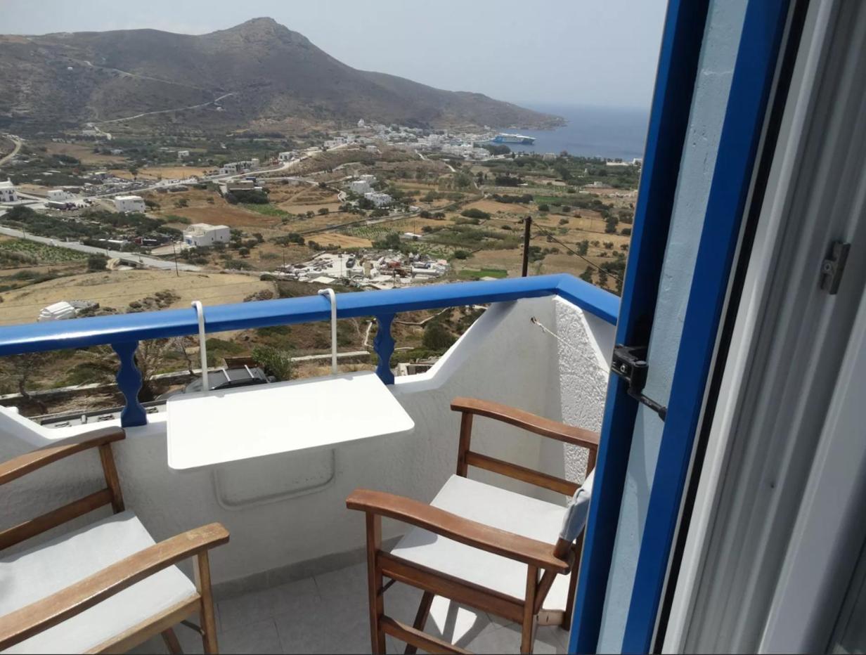 Aparthotel Castelopetra Katápola Esterno foto